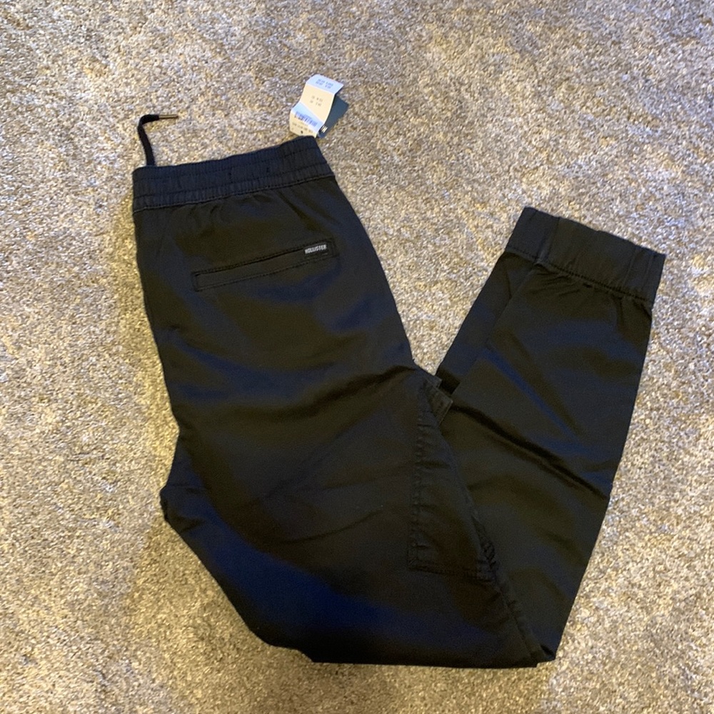 Hollister Black Jogger Pants